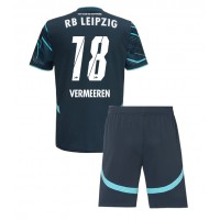 Otroški Nogometni dresi RB Leipzig Arthur Vermeeren #18 Tretji 2024-25 Kratek Rokav (+ Kratke hlače)